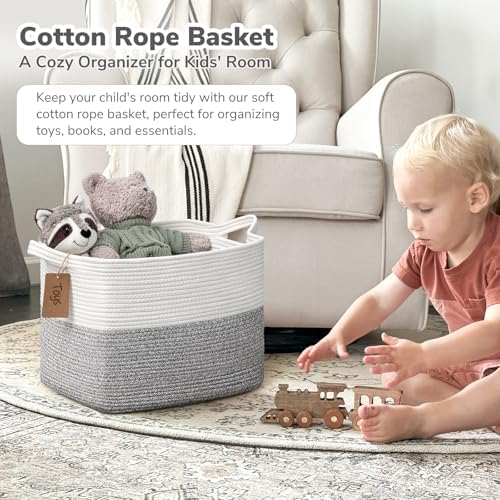 Goodpick 50L Large Woven Rope Storage Basket - Image 2