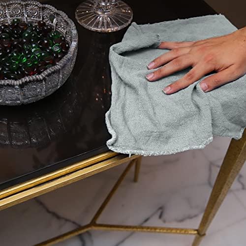 Avalon Towels Cotton Shop Rags – Size 12x14 Inches Cleaning Rags – Absorbent - Image 6