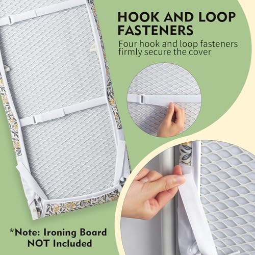 Seiritex Over the Door Ironing Board Cover 13 x 37 inch, Small Iron Board Cover - Image 4