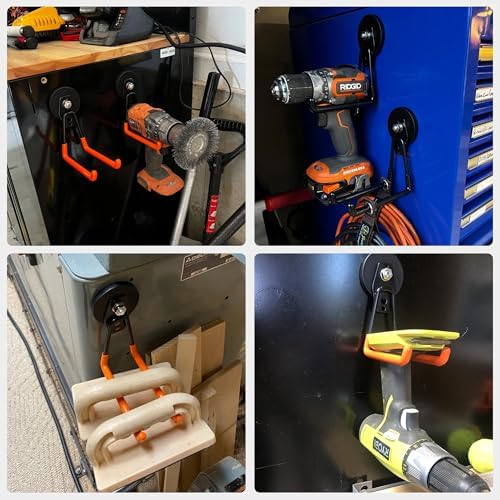 MUTUACTOR Magnetic Hooks, Anti-Scratch Magnetic Mounting Garage Magnet Hooks - Image 6