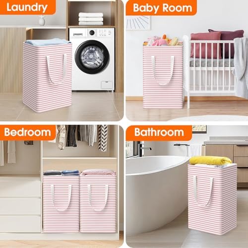 3-Pack Laundry Basket, Collapsible Laundry Hampers - Image 7