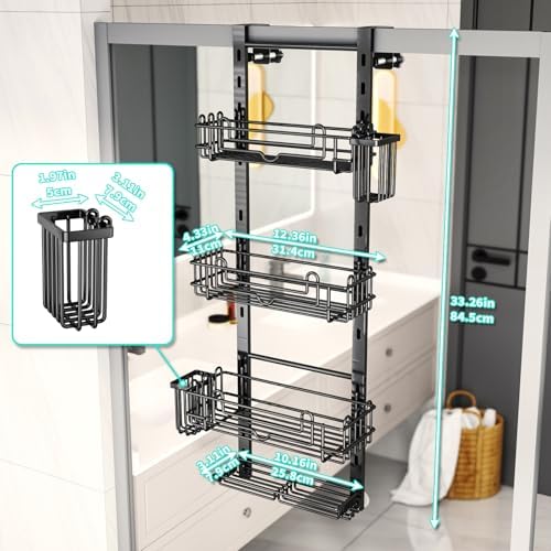 HapiRm Over the Door Shower Caddy - Image 5