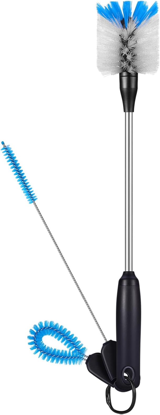 MOSOLAN 3-in-1 Water Bottle Brush and Straw Cleaning Set, Flat Head | Non-Silp by mosolan