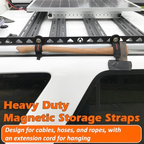 MUTUACTOR 2packs Magnetic Hooks Heavy Duty, Strong Magnet Garage Hook Large - Image 2