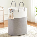 Laundry Basket, Woven Cotton Rope Laundry Hamper, Versatile Storage by Artfeel