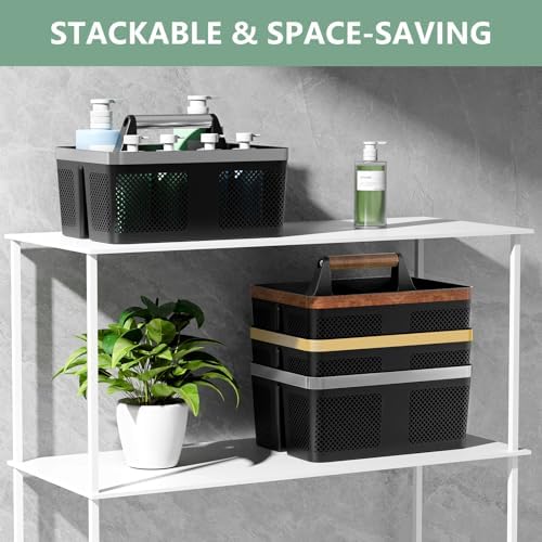 BYUNER 2Pack Shower Caddy Dorm: Portable Bathroom Caddy Organizer - Image 5