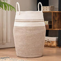 Cotton Rope Laundry Hamper by YOUDENOVA, 105L by YOUDENOVA