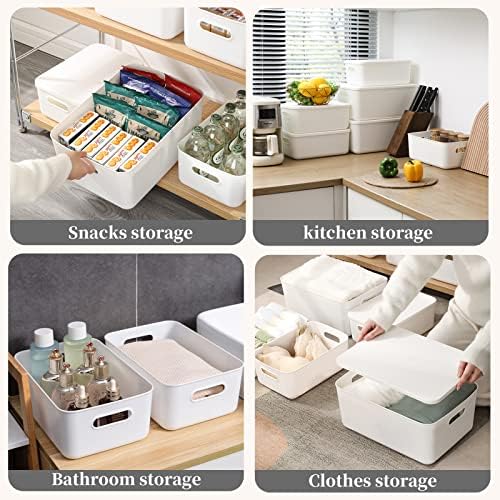 Yishyfier Plastic Storage Baskets Bins Boxes - Image 4