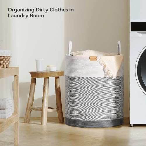 Nunsino Laundry Hamper 95L, Large Laundry Basket - Image 3
