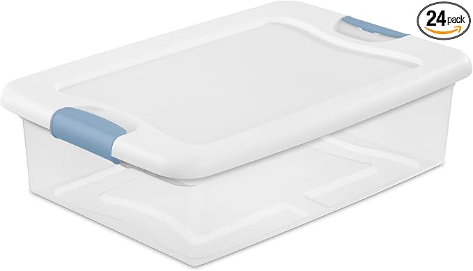 Sterilite Latching Box with Lids by Sterilite