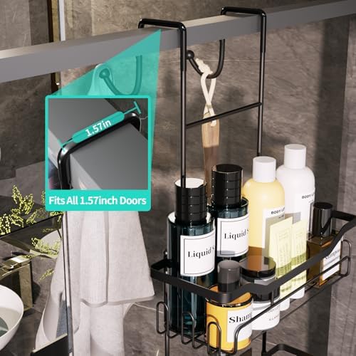 HapiRm Hanging Shower Caddy Over the Door - Image 4