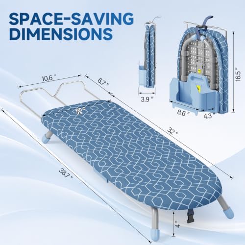 APEXCHASER Small Ironing Board, Iron Board - Image 2