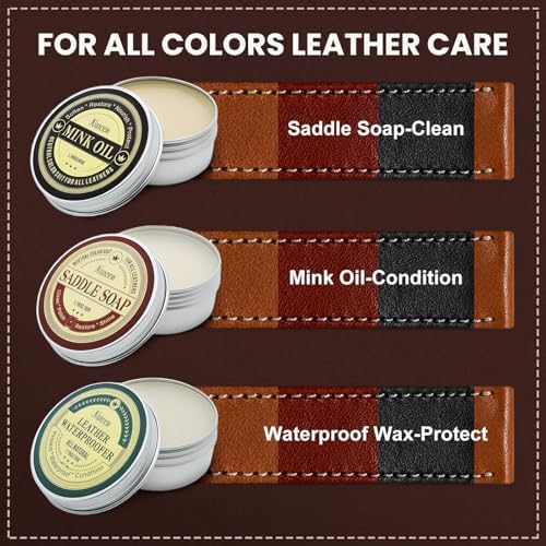 Nuroon Leather Boots Care Kit- Leather Cleaner Boots Shoes Cleaning Kit - Image 2