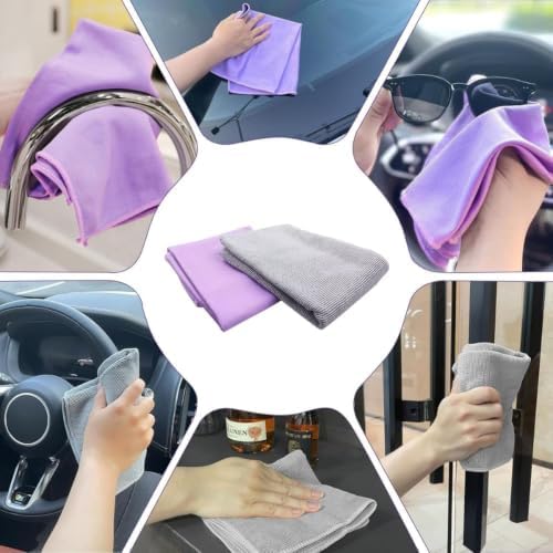 ΝοɾԝехMicrofiber Window Cleaning Cloths, Glass Cleaning Cloth - Image 4