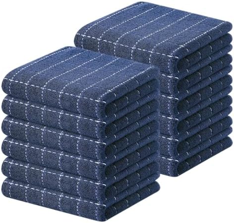 Kitinjoy 100% Cotton Terry Kitchen Towels, 13”x 28” by Kitinjoy