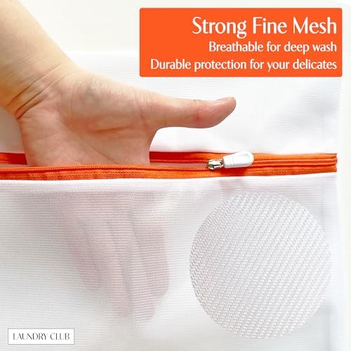 4 Pack Mesh Laundry Bags for Delicates 12inx16in LAUNDRY CLUB® - Image 3