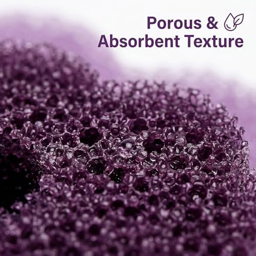 Scrub Flower Sponges, Temperature Sensitive, Non-Scratch - Image 3