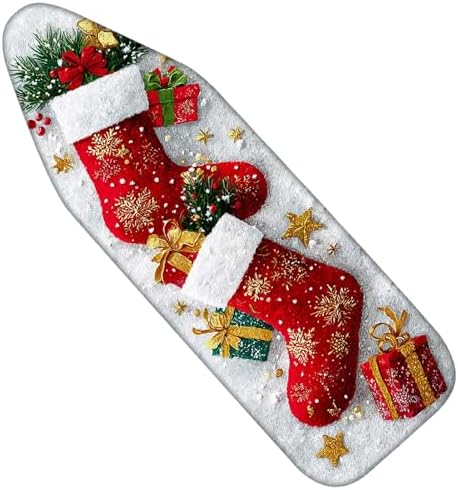 Nuxovilar Winter Stockings Ironing Board Cover 15x54 Polyester by Nuxovilar