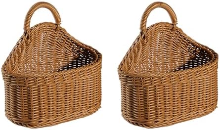 2 Pcs Hanging Storage Baskets, Potato Garlic Onion Pantry Storage Baskets by Reicyfang