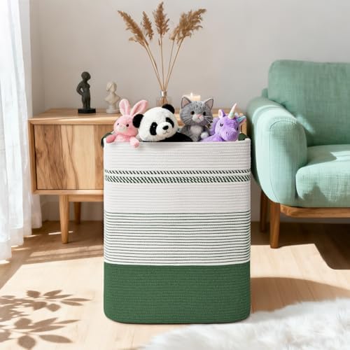 Laundry Hamper, 85L Tall Laundry Basket - Image 2
