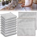 Wire Dishwashing Rag for Wet and Dry, 10 Pack Non-Scratch Wire Dishcloth by Unknown