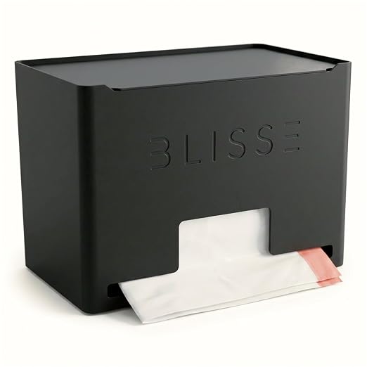 Blisse Trash Bag Holder Dispenser, Heavy-Duty Steel, Under Sink Kitchen Storage by Unknown