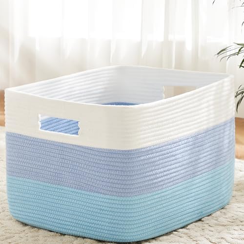 Artfeel Blanket Basket, Rectangle Woven Baskets by Artfeel