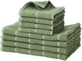 Glynniss Kitchen Towels and Dishcloths Set, Four Dish Towels 16x26 Inches by Glynniss