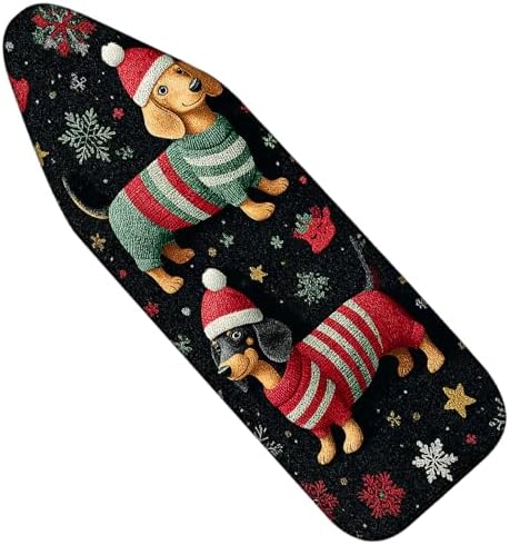 Nuxovilar Winter Dogs Sweaters Ironing Board Cover 15x54 Polyester by Nuxovilar