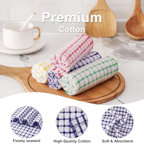 Kitinjoy Cotton 6 Pack Terry Kitchen Towels - Image 2