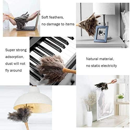 DDZMZ Ostrich Feather Duster for Cleaning - Image 7