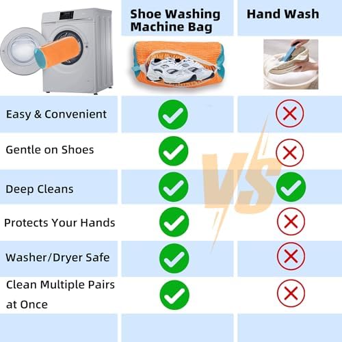 Shoe Washing Machine Bag Laundry Shoe Bag - Image 5