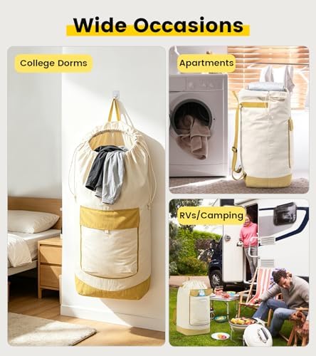 Vorspack Canvas Laundry Backpack - Image 6