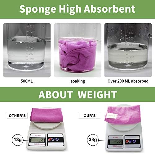 Microfiber Cleaning Cloths, Lint Free Reusable Towels - Image 3