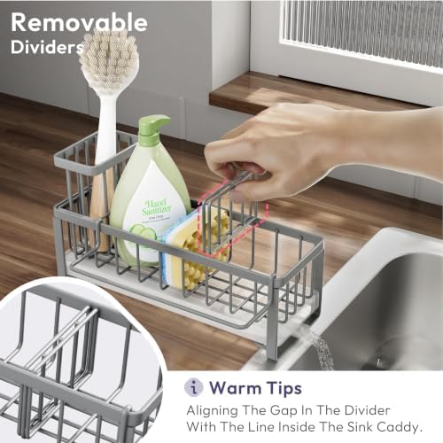 SWTYMIKI Sponge Holder for Kitchen Sink - Image 4