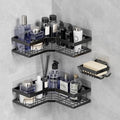 Corner Shower Caddy 3 Pack, Wall Mounted Stainless Steel Bathroom Organizer by Unknown