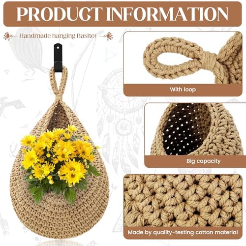 Wall Hanging Baskets for Organizing - Image 3