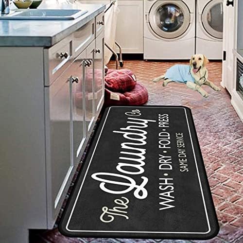 Laundry Room Long Rug Area Rug Non-Slip Floor Mat Waterproof Farmhouse Carpet - Image 5