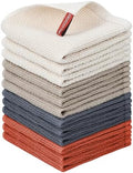 Nialnant 12 Pack Dish Towels, 100% Cotton Kitchen Towels, Soft and Absorbent by Nialnant