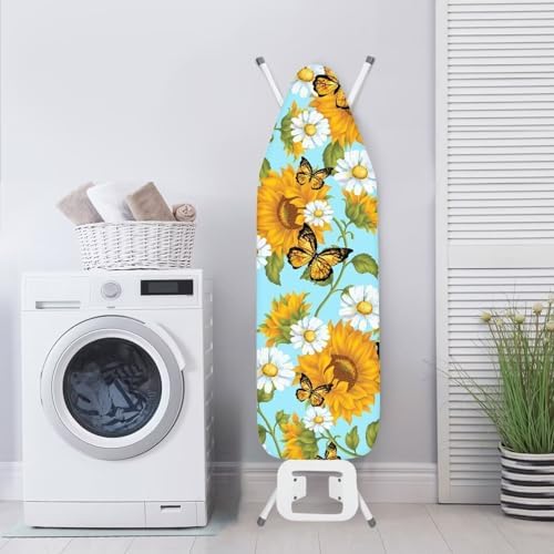 Flashideas Sunflower Butterfly Ironing Board Cover and Pad 15x54 Inch Standard - Image 4