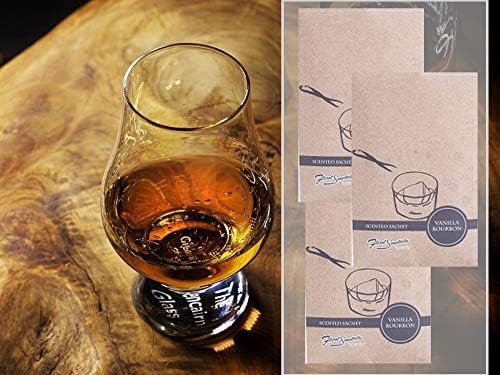 Vanilla Bourbon Scented Sachets Pack of 3, Everyday - Image 4