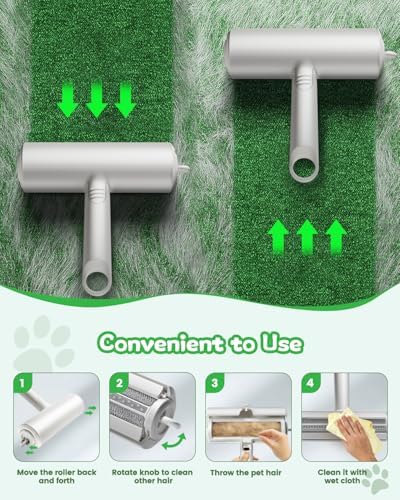 Pet Hair Remover, DAINTIER Reusable Removal Tool Lint Roller - Image 3