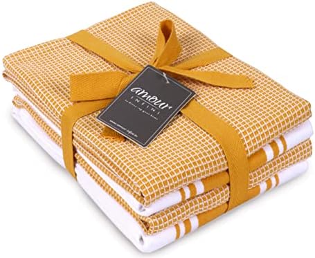 AMOUR INFINI Cotton Kitchen Towels by AmourInfini