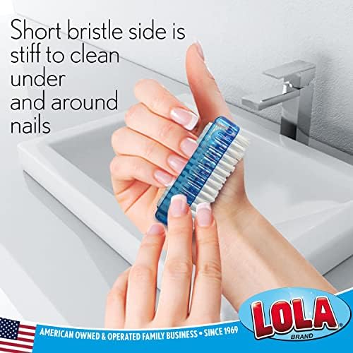 LOLA Classic Hand & Nail Brush, 2 Sided - Image 3