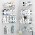 Liuoud 10 Pack Shower Caddy for Inside shower by Liuoud