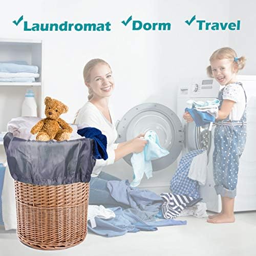 Coomee Heavy Duty Laundry Bag, 2 Pack XL Nylon Laundry Bags - Image 5