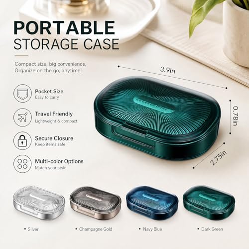 Kigley 4 Pcs Travel Swab Container - Image 2