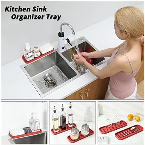 MicoYang Silicone Kitchen Sink Organizer Tray - Image 3
