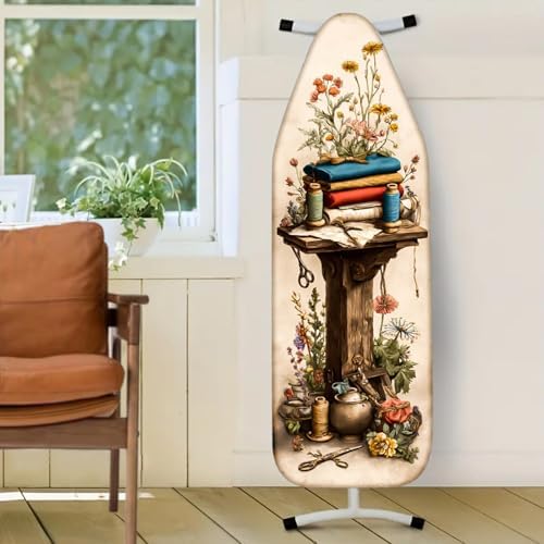 Nuxovilar Stacked Fabrics Ironing Board Cover 15x54 Polyester - Image 2