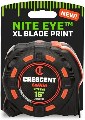 Crescent Lufkin 16 Ft. SHOCKFORCE NITE EYE Tape Measure | L1316B-02 by Unknown